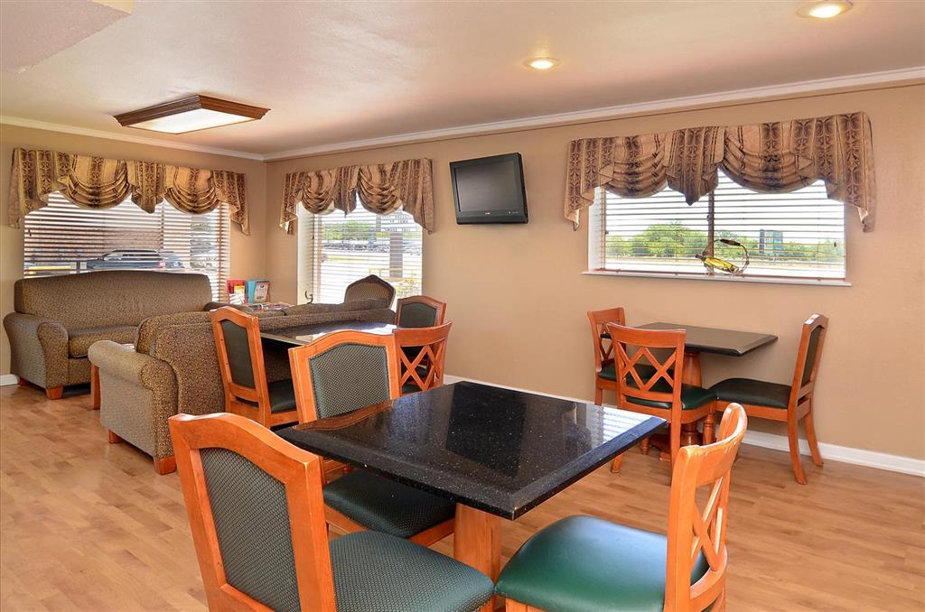Americas Best Value Inn Crosstimbers Stephenville Restoran foto